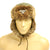Original German WWII Eastern Front Rabbit Fur Winter Hat Original Items