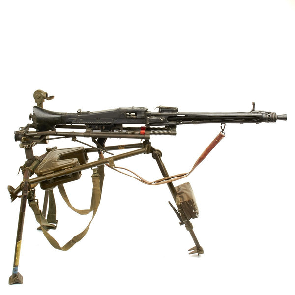 Original German Post War MG3 Tripod with M53 Display Gun Original German Post War MG3 Tripod with M53 Display Gun