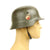 Original German WWII Army Heer M35 Named Double Decal Helmet - ET62 Original Items