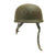 Original German WWII Model 1938 Single Decal Luftwaffe Paratrooper Helmet Original Items