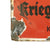 Original German WWII NSKOV Enamel Sign Deutschen Kriegsopferversorgung Original Items