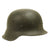 Original German WWII M42 Single Decal Luftwaffe Helmet - Shell Size 64 Original Items