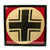 Original German WWII Tank Identification Flag USGI Signed Bring Back Trophy Original Items