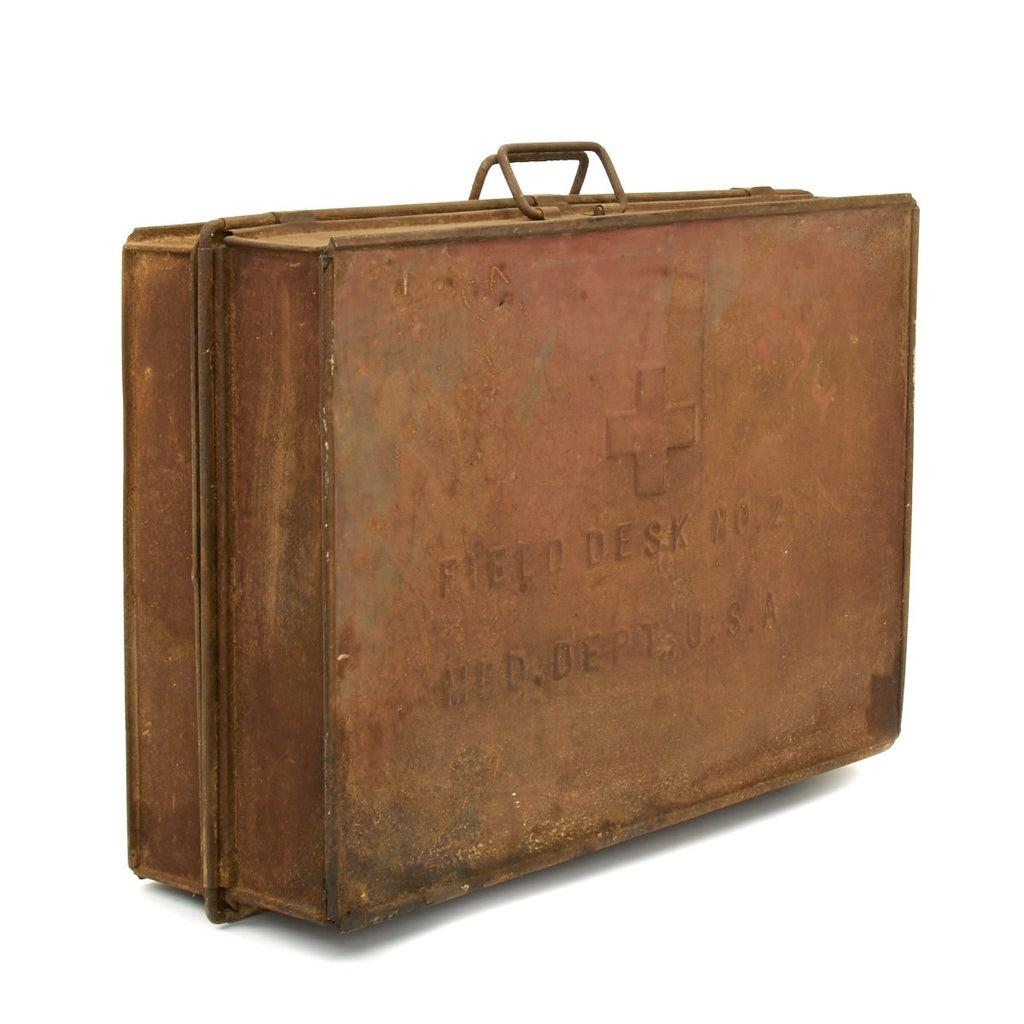 Original U.S. WWII Medical Department Field Desk No. 2 Original Items