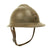Original French WWII Model 1926 Adrian Infantry Helmet with RF Badge Original Items