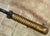 Original Belgian M-1866 Brass Hilt Sawback Pioneer Bayonet dated 1877 Original Items