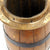 Original British Wood Grog Serving Keg Marked- H.M.S. AJAX 1799 Original Items