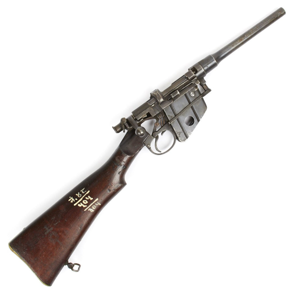Original Rare British P-1895 Long Lee Enfield Cutaway Skeletal Display Rifle - Serial Number 305 Original Items