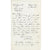 Original British General Charles George Gordon Governor of Sudan Hand Written Letter - Dated 1877 Original Items