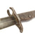 Original German WWI Ersatz 98/05 Modified Butcher Bayonet with Steel Scabbard Original Items