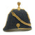 Original British Victorian Era Artillery Officer Helmet in Named Tin - Circa 1890 Original Items