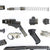 British Sterling SMG MK IV Parts Set with Barrel and Magazine Original Items