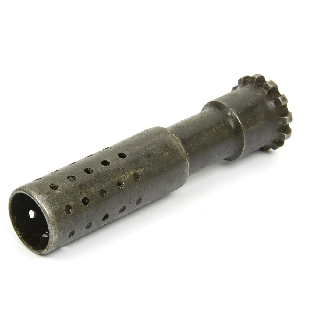 Original WWII Czech ZB 26 Tubular Ventilated Blank Firing Attachment Original Items