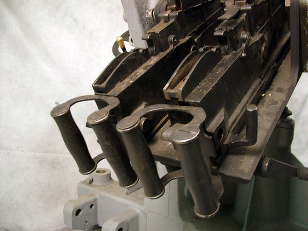 Japanese WWII type Twin 13.2mm Hotchkiss Machine Gun on Rotating