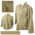 Original U.S. WWII Named USMC HBT Herringbone Twill P44 Combat Field Utility Jacket - Leo J. Robinson