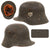 Original German WWII M18 Transitional Heer Army Single Decal Helmet with Relic 58cm Liner - Stamped ET66