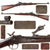 Original U.S. Springfield Model 1873 Trapdoor Cavalry Carbine with Saddle Ring and 3 Piece Cleaning Rod, 1890 Production, Serial No. 481655 Original Items