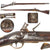Original British P-1769 Short Land Pattern Brown Bess .75 Cal Flintlock Musket with Early Single Screw Lock and Modified Stock, Circa 1770