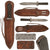 Original U.S. WWII Named Custom Made Fighting Knife by G. Grunewald of Athens, Wisconsin with Custom Sheath - Dated 1944