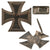 Original German WWII 1939 Iron Cross 1st Class by Schauerte & Höhfeld of Lüdenscheid - EKI Original Items