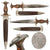 Original German WWII Early SA Dienstdolch Service Dagger by Carl Eickhorn with Scabbard - Probable Ground Röhm Signature