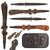 Original British Post-WWII 1950’s Fairbairn-Sykes Commando Dagger Fighting Knife and Scabbard by J. Nowill & Sons of Sheffield, England