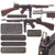 Original U.S. WWII Thompson M1928A1 Inert Display Submachine Gun Serial NO.S-290816 with Long Magazine, Built With Original WW2 Parts