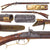 Original U.S. Pennsylvania Lehigh Valley Style .44 Caliber Percussion Long Rifle with Flame Maple Full Stock, JAS. GOLCHER Trade Lock, Patchbox, and Set Trigger, Circa 1850