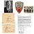 Original Nuremberg Trials Signature of Dr. Hans Conrad Julius Reiter - President of the Reich Health Office - Acquired Directly from a U.S. Army Guard at Nuremberg Prison 1945–1947 Original Items