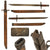 Original Japanese Late WWII Arisaka Type 30 Last Ditch Bayonet & Scabbard by Toyoda Automatic Loom Original Items