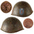 Original WWII Italian M33 Helmet Painted with Replicated Decima Flottiglia MAS Insignia - Stamped P112 Original Items