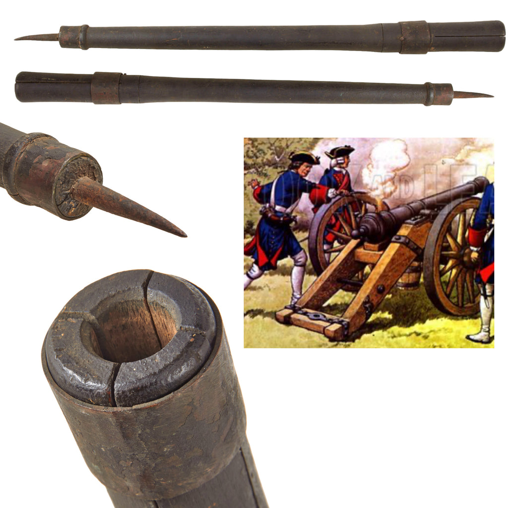 Original U.S. Mexican-American War Era Artillery Portfire Cannon Igniter - Very Rare Original Items