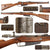 Original German Pre-WWI Bavarian Regiment Marked Karabiner 88 S Cavalry Carbine by C.G. HAENEL Dated 1890 with Modified Stock - Matching Serial 1597 d Original Items