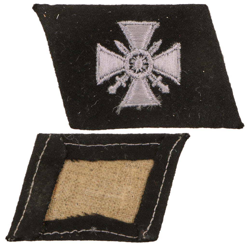 Original German WWII Waffen-SS 29th Waffen Grenadier Division “RONA” 1st Russian Collar Tab