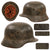 Original German WWII Heer Army M35 Textured Camouflage Helmet with 1st Pattern Liner - Stamped EF62 Original Items