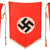 Original German WWII NSDAP Hanging Banner - [33 ¼" x 46 ½"]