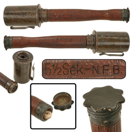Original Imperial German WWI Inert M1917 Stick Grenade - Stielhandgranate M17 - Dated May 1917