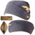 Original German WWII Luftwaffe Unit Marked EM/NCO M38 Schiffchen Overseas Cap, Dated 1939