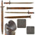 Original U.S. WWI M1917 Enfield Rifle & Trench Gun Bayonet by Remington with Scabbard - Dated 1917