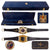 Original Iraqi Saddam Hussein-Era National Center for Construction Laboratories Oversized Novelty Wristwatch Clock in Velvet Presentation Case with Iraqi Coat of Arms