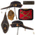 Original Italian WWII MVSN Militia College Hiking Cap with Bullion Insignia - Nunc et Semper