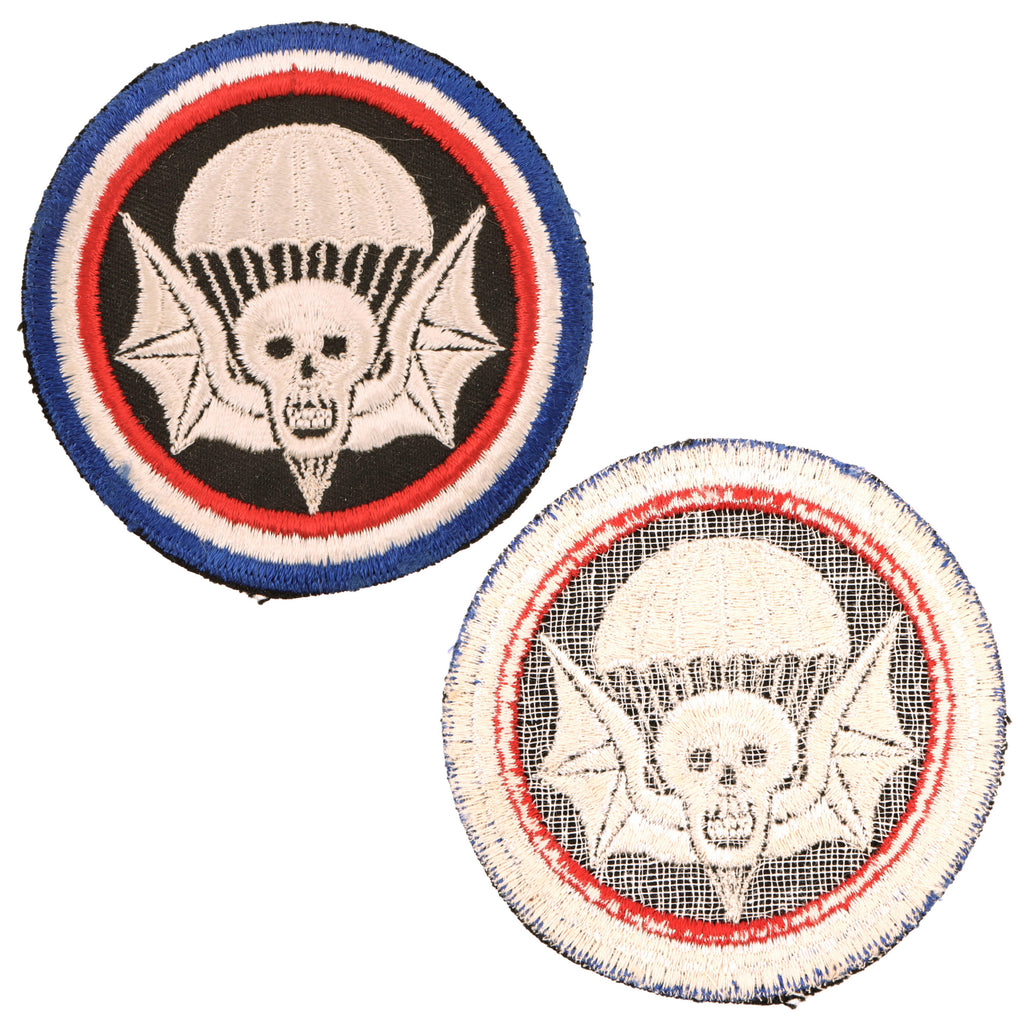 Original U.S. WWII 502nd Parachute Infantry Regiment Pocket Patch - Rare Original Items