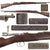 Original German Model 1895 Chilean Contract Mauser Rifle by Ludwig Loewe Berlin, Serial No. A 7502 Original Items