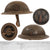 Original U.S. WWI Named 89th Division Painted M1917 Doughboy Helmet with Full Liner & Chinstrap - Private Fred G. Miller, 314th Field Signal Battalion
