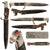 Original German WWII HJ Fighting Knife Bayonet Lauterjung & Sohn PUMA-Werk with Scabbard Original Items