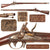 Original U.S. Springfield Model 1816 Contract Musket by Lemuel Pomeroy Dated 1819 with Replaced Forestock - Flintlock Reconversion Original Items