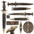 Original German WWII Partial Ground Röhm Inscription Early M33 SS Ehrendolch Dagger by Richard Abr. Herder with Scabbard