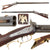 Original U.S. Over & Under .43cal. Double Barrel Percussion Hunting Rifle with Eagle Inlay on Cheekpiece - Circa 1850 Original Items