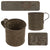 Original U.S. Indian Wars Era Rare US Marked M1874 Drinking Cup with Stamped Marking on Bottom Original Items
