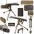 Original British WWI Vickers Fluted Display Medium Machine Gun Serial L7862 with Turkish Contract Tripod, Ammo Belt in Box, and Carrier Original Items